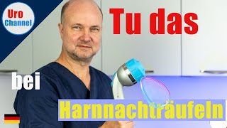 Harnnachträufeln Ursachen ESWTBehandlung  Urologe Göttingen [upl. by Enyaz843]