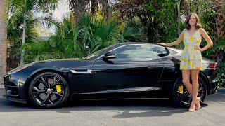 2018 Jaguar FType R Coupe  5L Supercharged V8 550hp 060 in 37 Seconds [upl. by Monahon]