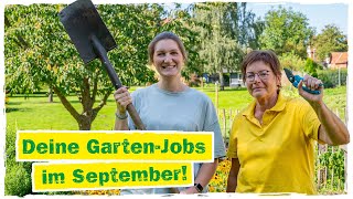 GARTENARBEIT IM SEPTEMBER Diese 5 Dinge sind jetzt zu tun [upl. by Conrade]