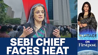 SEBI Employees Protest Demand Madhabi Buchs Resignation  Vantage with Palki Sharma [upl. by Edniya]