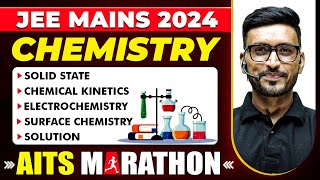 Complete CHEMISTRY in 1 Shot  JEE 2024  Part 1  Class 12th Lakshya  AITS Marathon [upl. by Euqirat]