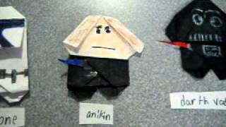 Origami Star Wars [upl. by Mines]