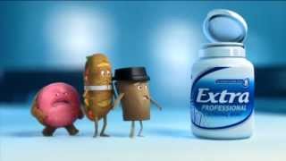 Wrigleys Extra Professional quotEssen Trinken Extra kauenquot Werbung 2013 [upl. by Eerehs]