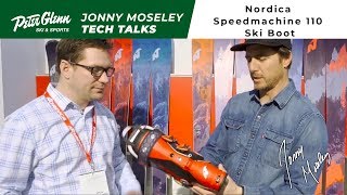 Peter Glenn Tech Talk 2018 Nordica Speedmachine 110 Ski Boot Review [upl. by Yaakov131]