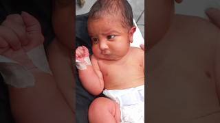 🥰हंसते सुरज की रौशनी दे दी🤩 cutebaby newbornbaby ❣️🥰😘 [upl. by Costello]