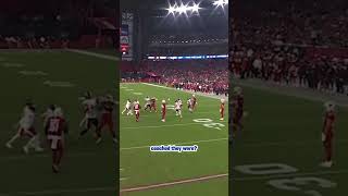 Arizona Cardinals hands team 200 IQ play vs Bears [upl. by Hildegaard]