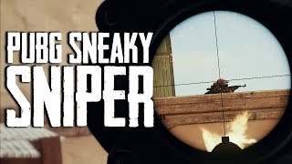 Sneaky Sniper in PUBG Playerunknowns Battlegrounds [upl. by Cyrano]