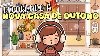 DECORANDO A NOVA CASA DE OUTONO 🍂🥮❣️  Toca Life World  Moni Moraes [upl. by Vittoria133]