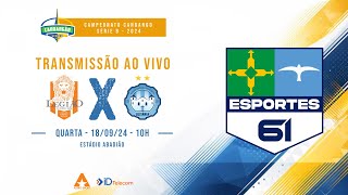 LEGIÃO X LUZIÂNIA  CANDANGÃO SÉRIE B 2024  4ª RODADA [upl. by Wilfred527]