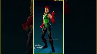 Fortnite Challenge Emote With Cammy Skin Thicc Tiktok 🍑😜😍 [upl. by Oballa]