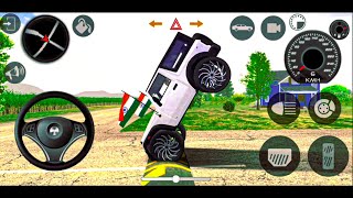 Modified Mahindra Thar Car Games Indian Cars Gadi Wala Game  Car Game Android Gameplay [upl. by Gay]