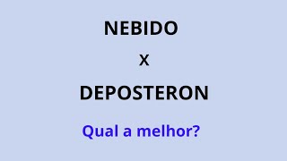 Nebido ou Deposteronquais as diferenças [upl. by Nibla452]