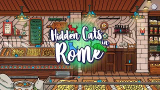 Hidden Cats in ROME 003 BONUS gelateria osteria pastaficio 100 succès [upl. by Keir]