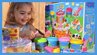 Peppa Pig Play Doh Playset [upl. by Enilamme]