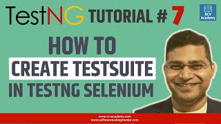 TestNG Tutorial 7  How to Create Test Suite in TestNG [upl. by Lahsiv]