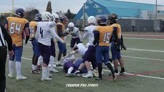 AN Myer vs Brantford Collegiate Institute Junior  Metro Bowl QuarterFinal Game 2024 [upl. by Tera]