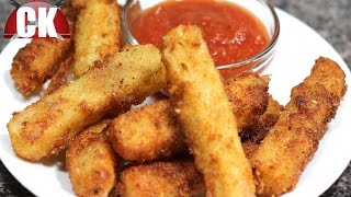 Homemade Mozzarella Sticks  Chef Kendras Easy Cooking [upl. by Ettenaej]