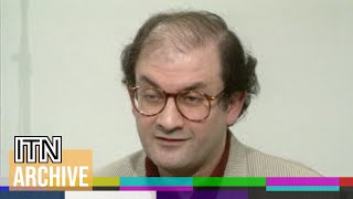 1990 Salman Rushdie Interview on Two Years in Hiding [upl. by Eidolem512]