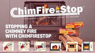 Stop a chimney fire in just 22 seconds with ChimFireStop [upl. by Norabel524]