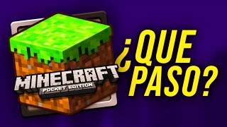 ¿Que Paso con Minecraft Pocket Edition [upl. by Nnairak]