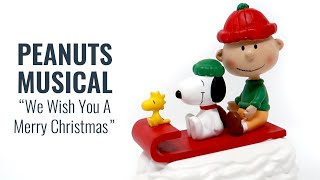 Snoopy Woodstock and Charlie Brown Go Sledding  Peanuts Christmas Musical  CollectPeanutscom [upl. by Airotkiv]