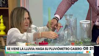 Michelle y Gianfranco nos enseñan a realizar un pluviómetro casero Tu Día Canal 13 [upl. by Ursulina]