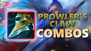 8 PROWLERS CLAW Talon COMBOS You NEED to CLIMB in Season 11  League of Legends  GuideTutorial [upl. by Anica]