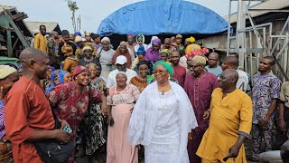 IyalojaGeneral Paid a Working Visit to Suuru Alaba Market [upl. by Elton384]