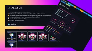 Create stunning GitHub Profile [upl. by Ibrek147]