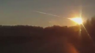 Meteor In Russia Near Chelyabinsk  Dash Cam  02152013 [upl. by Aniger]