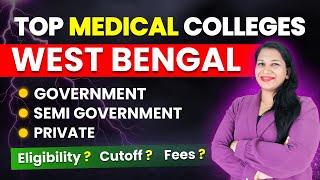 Top Medical Colleges in West Bengal  Low NEET Score Private Medical Colleges In India [upl. by Fleta76]