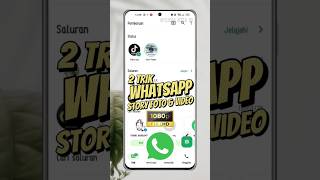 2 TRIK CARA UPLOAD STORY WHATSAPP AGAR TETAP JERNIH DAN HD carakitaid [upl. by Milissent]