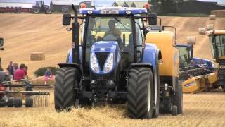 New Holland Agriculture Demonstration at Country Crest T7270 [upl. by Enamrahc324]