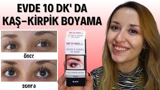 KİRPİKLERİMİ BOYUYORUM  KİRPİK LİFTİNG SONRASI BOYAMA  Kirpik Boyama Nasıl Yapılır  NEW WELL [upl. by Yaras280]