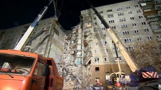 Magnitogorsk Mindestens sieben Tote nach WohnhausExplosion [upl. by Illyes]