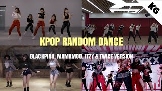 Kpop Random Dance Blackpink Mamamoo Itzy amp Twice ver mirrored [upl. by Coates698]