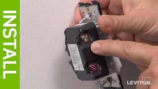 Leviton Presents How to Install a Renu Universal Dimmer [upl. by Yendis]