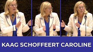 Sigrid Kaag schoffeert Caroline van der Plas [upl. by Adam304]