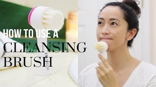 How To Use a Facial Pore Cleansing Brush ft Memeboxs Im Brush  LookMazing [upl. by Lordan]