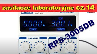 Zasilacze laboratoryjne cz14 RPS3005DB Zhaoxin zasilacz laboratoryjny 30V 5A LED RPS3005DB [upl. by Tiebout918]