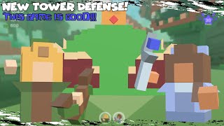 This NEW Tower Defense Game is Fun  Tower Adventure [upl. by Dhaf]