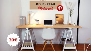 DIY déco  mon bureau Pinterest  la déco qui va avec [upl. by Janicki]