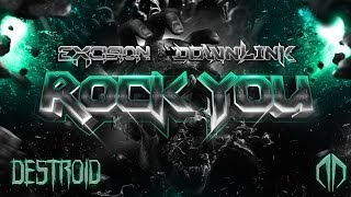 Excision amp Downlink  Rock You Official Lyric Video [upl. by Onaivlis]