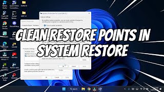 How to Clean Up or Remove All Restore Points in System Restore [upl. by Htebasil]