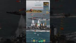 Warships🏴‍☠️  Ohio Vs Destroyer worldofwarships wows cqc [upl. by Adams]