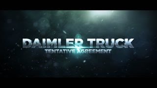 Whats in the Record Daimler Tentative Agreement [upl. by Harve629]