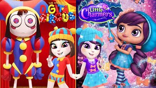 My Talking Angela 2  Digital Circus Pomni  Little Charmer Lavender  New Update  cosplay [upl. by Nagn715]