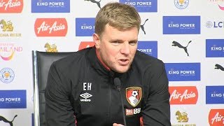 Eddie Howe post match press conference  Leicester City 11 AFC Bournemouth  Premier League [upl. by Calen]