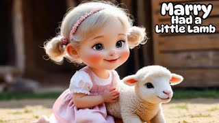 Mary Had A Little Lamb  Cartoon Animation Rhymes  Kids Songs  Toddlers Rhymes [upl. by Raphael]