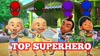 TEBAK GAMBAR TOP SUPERHERO  AVENGERS MARVEL SPIDER MAN HULK VENOM IPIN UPIN BERMAIN SUPERHERO [upl. by Anavas462]